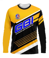 GBI PGBI GUARDIANS SHIRT FULL SUBLIMATION 3D Unisex Drifit Black and Yellow Long sleeve T-shirt {in store}