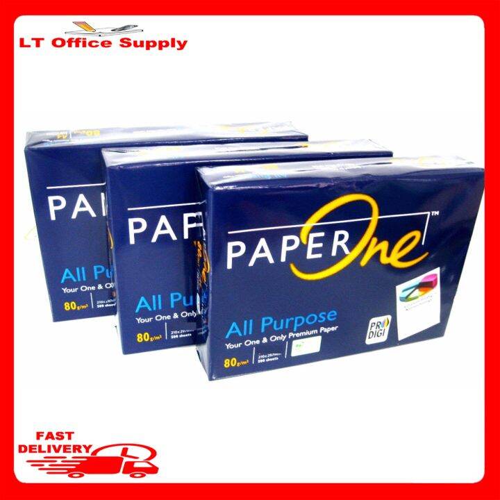 3 ream Paper One Substance 24 80gsm Size Long Lazada PH