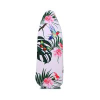 Mallika Thaidress Geen Leaf 140*50 CM Ironing Board Cover Resist Scorching and Printed Ironing Board Cover Protective Non-slip