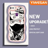 YIWESAN เคสสำหรับ OPPO F9 F9 Pro U1 Realme A7x 2 Pro Caricature Kakashi Cool Boys ดีไซน์ใหม่เคสโทรศัพท์แบบใสสีสันสดใสเคสโทรศัพท์ขอบหยัก