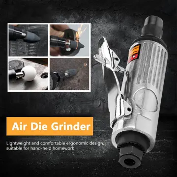 Pneumatic Grinding Pen 180 Degree Straight Handle Air Micro Die Grinder  65000rpm