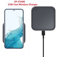 EP-P2400 Wireless Charger 15W Fast Charge QI Pad For Samsung Galaxy Z Fold 4 2 3 Flip 3 4 S20 S21 S22 Ultra S10+ Note 20 10 Plus