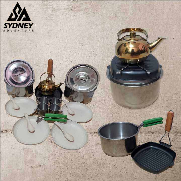 Cooking set SA 500/ nesting / Alat masak camping gunung / nesting