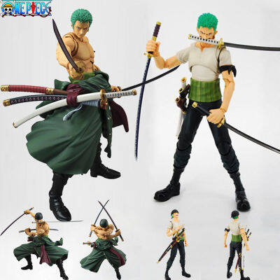 18cm โมเดลวันพีช Figma โรโรโนอา โซโล Zoro VAH One Piece Action Figure 2 Years Later / Classical บรรจุอยู่ในกล่องพีวีซี วันพีซ โมเดล ฟิกเ ฟิกเกอร์ Roronoa Zoro