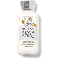 Bath &amp; Body Works กลิ่น Snowy Peach Berry  กลิ่นหอมออกใหม่ช่วงเทศกาลคริสมาสต์  ใหม่แท้ 100% จากอเมริกา