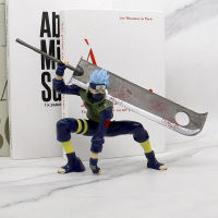 Naruto Anime Garage Kits Peripheral Broadsword Kakashi Beheaded Broadsword Standing Doll Model Decoration Wholesale