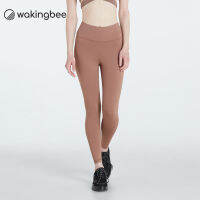 Wakingbee WB Leggings (Cocoa) เลกกิ้งออกกำลังกาย รุ่นขายดีที่สุด ผ้านุ่มพิเศษ ใส่สบาย ยืดหยุ่น กระชับ แห้งเร็ว กันยูวี