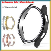 เคสสำหรับ Samsung Galaxy Watch 4 Classic 42มม. 46มม. Watch4กรอบกันชนสำหรับ40มม. 44มม. อุปกรณ์เสริมเงินกุหลาบทองสีดำชมพู