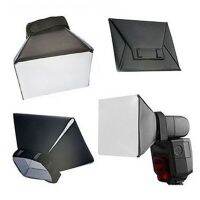 【Hot-Selling】 RIDE ZONE 30x27เซนติเมตรการถ่ายภาพ Softbox D Iffuser แบบพกพาพับอุปกรณ์เสริมแฟลช Speedlite มืออาชีพสำหรับ DSLR