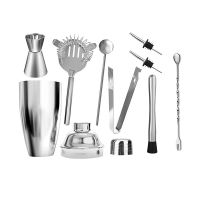 Bartender Set Snowk Cup Set Bartender Cup Stainless Steel Bartender Bartender Tool Nine-Piece Set