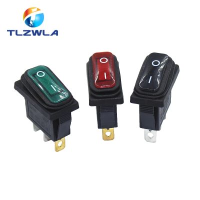 1pcs KCD3 On Off 15A 20A 125V 250V AC Heavy Duty DPST Sealed Waterproof Auto Boat Marine Toggle Rocker Switch with 3pins