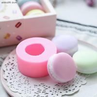 3D Macaron Shape DIY Soap Grade Silicone Chocolate Mold Fondant Candy Soap Polymer Clay Crafting Mould Decorating Baking Tool 1X Bread  Cake Cookie Ac