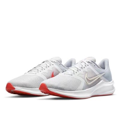 [HOT] Original✅ NK* Down- shifter- 11 Gray Red Mens Running Shoes Breathable Sports Casual Shoes {Limited time offer}