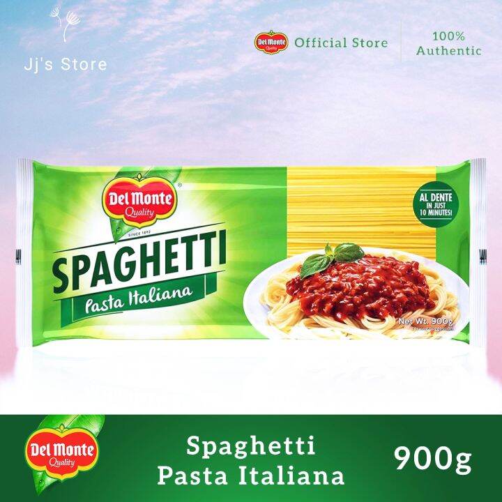 DEL MONTE SPAGHETTI PASTA 900 GRAMS 400 GRAMS Lazada PH