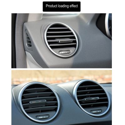 [HOT XIJXEXJWOEHJJ 516] รถด้านหน้า A/c เครื่องปรับอากาศ Vent Outlet Tab คลิปชุดซ่อมสำหรับ Mercedes Benz W164 X164 ML GL Auto อุปกรณ์เสริม