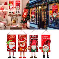 Xmas Hanging Pendant Merry Christmas Decor For Home Window Decor Christmas Door Ornament 2022 Navidad Natal New Year Gift