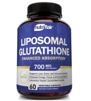 NutriFlair Setria Liposomal Glutathione 700mg - Pure Reduced L-Glutathione Detox