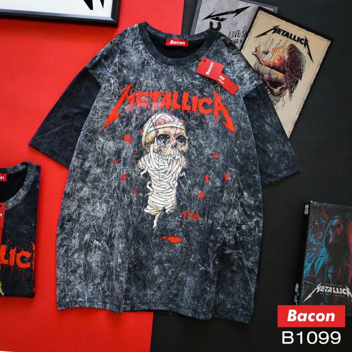 เสื้อยืด-metallica