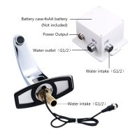 ‘；。、】= Touchless Bathroom Faucet Automatic  Sensor Faucet Waterfall Water Tap