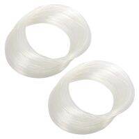 2X Fisherman Monofilament Fluorocarbon Fishing Leader Line 1.2mm Dimeter White