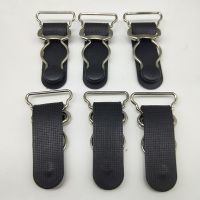 Clip chupete metal Removable buckle Garment Accessories Stockings clips Black Metal PP Garter Clip 10 pcs/lot 20mm 0.8 Inch