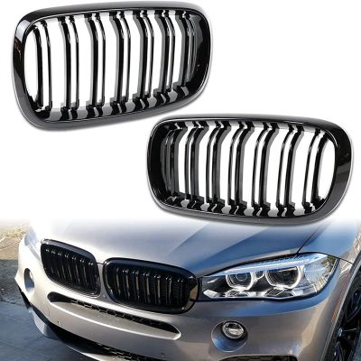 Front Bumper Kidney Grille Cover Replacement Accessories for BMW X5 F15 X6 F16 X5M F85 X6M F86 2014-2019