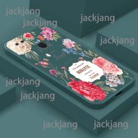 เคส OPPO A7 2018 A5S AX5S AX7 A7N A12 A12S A11Kphone เคสซิลิโคนลายดอกไม้และนกปลอกนิ่มเพื่อส่งสายคล้อง