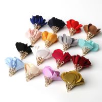 【YF】﹊  10pcs Color 25mmx20mm Suede Tassel Flowers Earrings Woman Fashion Jewelry Earring Accessories