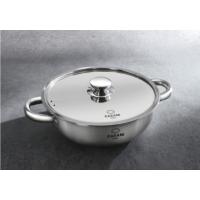 Casani Fonzo IH Stainless Steel Casserole Pot 26cm