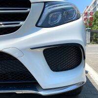 Front Bumper Fender Lip Trim Cover Car Sticker For Mercedes Benz GLE-Class W166 C292 2015-2018 AMG Car Accessories Stickers