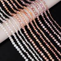 【YF】☈  Freshwater Beads Pink Irregular Rice Jewelry Making Necklace Earrings