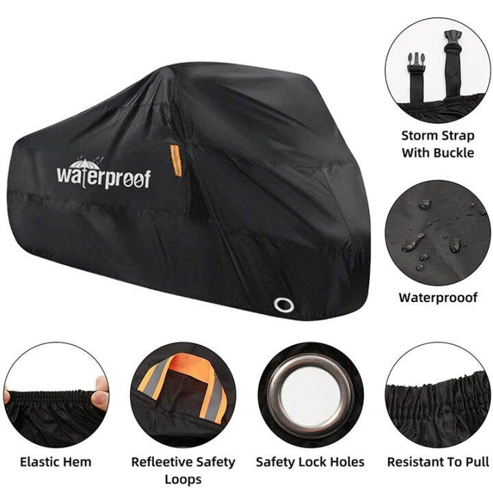 bike-cover-for-1-or-2-bikes-210t-waterproof-outdoor-bicycle-storage-protector-rain-sun-uv-dust-wind-proof-bicycle-cover