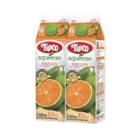 ราคาส่งถูก! ทิปโก้ สควีซ น้ำส้มโชกุน 1000 มล. x 2 กล่อง Tipco Squeeze Shogun Orange 1000 ml x 2 Pcs สินค้าใหม่ ล็อตใหม่ ของแท้ บริการเก็บเงินปลายทาง