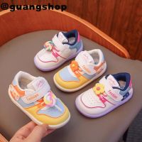 guangshop ดอกไม้น่ารักเด็กทารก &amp; Boys Prewalker น่ารัก Lollipop Casual กีฬารองเท้า Velcro Soft Sole สบายรองเท้าผ้าใบเด็ก0-3ปี T22N09CC-83