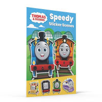 Milumilu Thomas &amp; Friends สติกเกอร์ไวต่อหนังสือภาษาอังกฤษดั้งเดิมการตรัสรู้เกมแบบโต้ตอบสำหรับพ่อแม่และลูกสติกเกอร์สมุดวาดภาพระบายสีสำหรับเด็กปริศนาเพื่อการเรียนรู้ของเด็กเล็ก