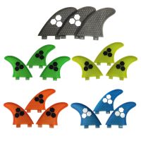 S/M/L Surf Fins UPSURF FCS Fins g3/g5/g7 Thruster Surfboard Fins Honeycomb Surfing Fins Multicolor Sup Fin Sports Accessories