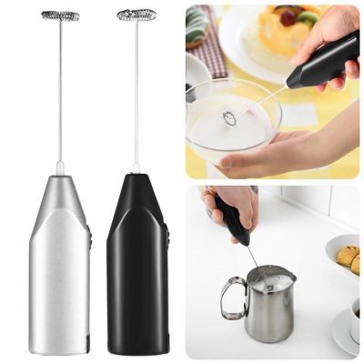 Mini-Electric Battery Egg Beater Milk Coffee Frother Cream Whisk Mixer Handheld Kitchen Whisk Electric Hand-Held For Whipping