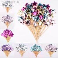 50pcs Colorful Cake Topper Crown Star Heart Happy Birthday Party Cake Decor Supplies Baby Shower Decoration Wedding Party