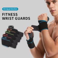 “：】、‘ MKAS 1 PCS Wrist Band Support Adjustable Wrist Bandage Brace With Thumb Support  Wrist Compression Straps Workouts Weightlifting