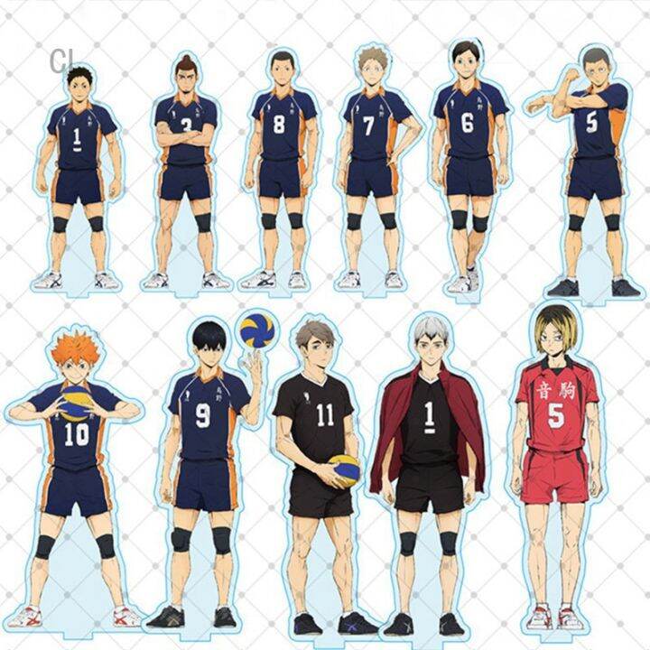 ฟิกเกอร์การ์ตูนญี่ปุ่น-haikyuu-volley