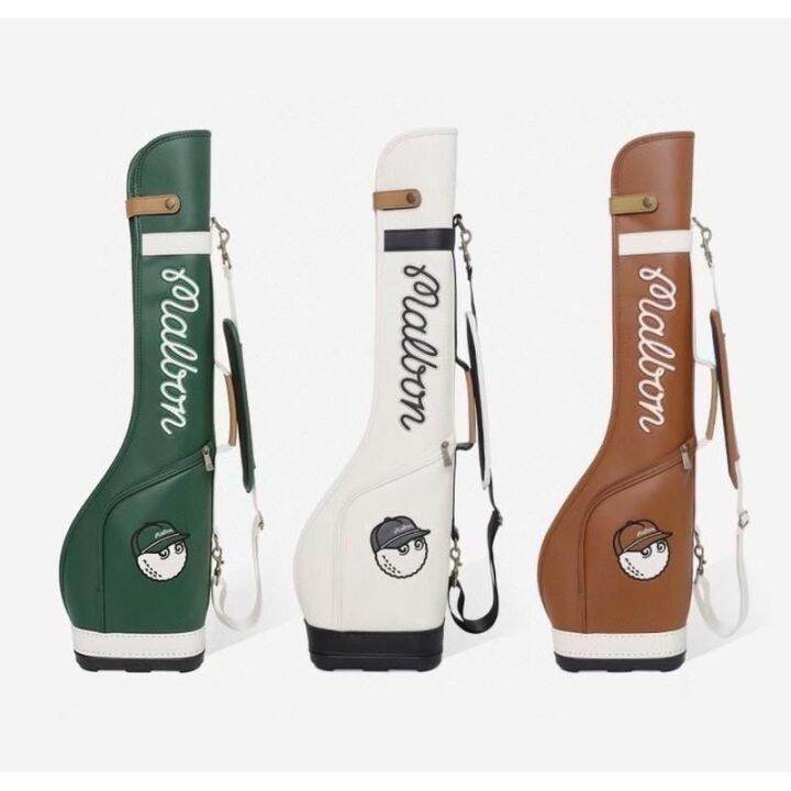 new-south-korea-malbon-gun-bag-fashion-lightweight-golf-ball-bag-unisex-practice-bag-golf-ball-bag