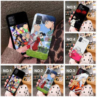 Casing หรับ iPhone 11 12 Mini X Xs XR Pro Max 6+ 6s+ 7+ 8+ 6 7 8 Plus 5 5s SE 2020 70LU InuYasha Anime Pattern Phone เคสโทรศัพท์ อ่อนนุ่ม TPU Black ปก