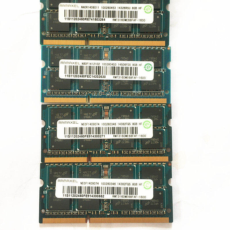 Ramaxel RAMS DDR3 8GB 1600MHz Laptop memory DDR3 8GB 2RX8 PC3L-12800S ...