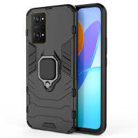 เคส  Realme Q5 Pro Case ชุดเกราะกันกระแทก Slim Rugged Hybrid Hard Plastic + Tpu Bracket Magnet 360 Ring Holder ฝาหลัง