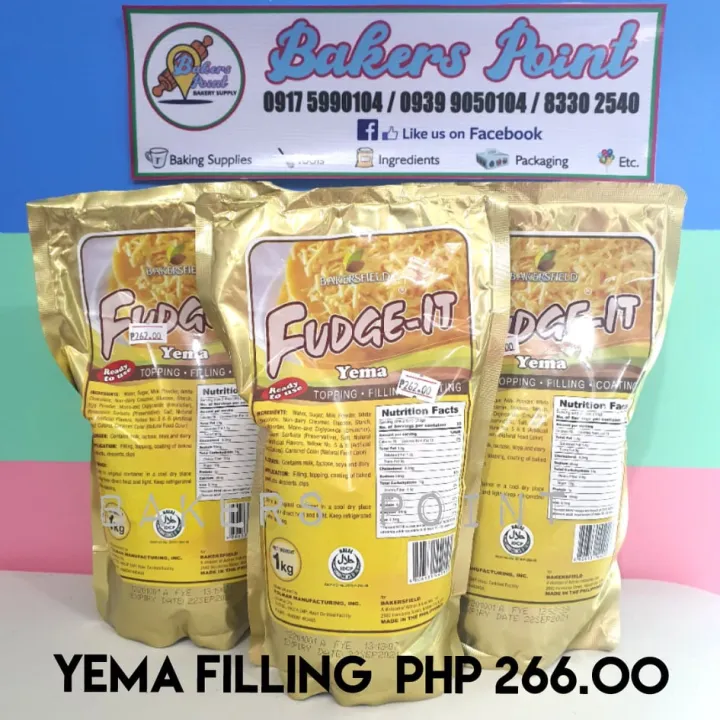 Yema Topping Fudge it yema filling and coating Lazada PH