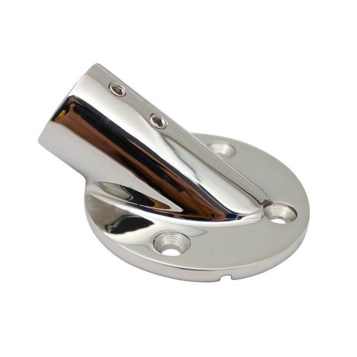 4PCS Marine Boat 45 Degree Stainless Steel 316 Bimini Round Pipe