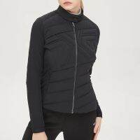 [COD] womens down jacket autumn and winter new casual long-sleeved self-cultivation thin bloated thermal top