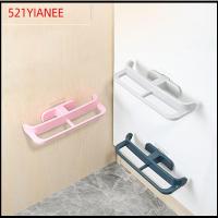 521YIANEE 2pcs พลาสติกทำจากพลาสติก รองเท้าแตะชั้นวาง Punch-Free การประหยัดพื้นที่ ที่แขวนรองเท้า ของใหม่ อุปกรณ์ติดผนัง ที่เก็บรองเท้า ห้องน้ำในห้องน้ำ