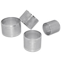 5cm High 5-20cm Round Perforated Ring Stainless Steel Cake Making Molds French Tart Ring Fruit Pie Mould Tart Mold