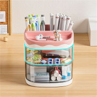 Multifunctional Pen Holder Cute Desk Organizer Cute Pen Storage Container Adorable Pen Holder Pencil Pot Organizer